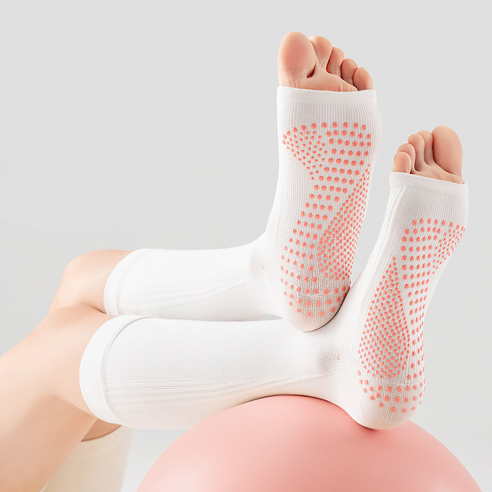 Pilates & Yoga Vida - Professionele yogasokken met open teen voor