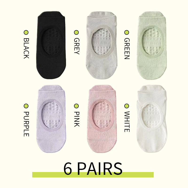 2/12PC Backless Antislip Fitne - Medias Para Pilates Y Yoga recensie en prijs